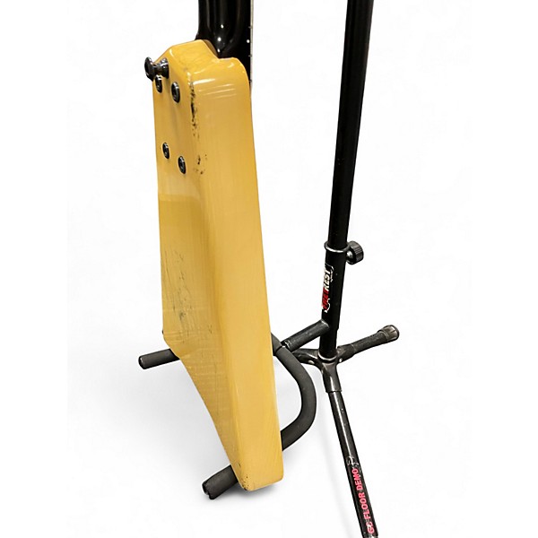 Vintage 1980s Steinberger XP2A WHITE Electric Bass Guitar