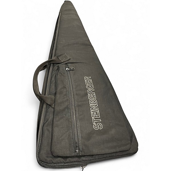 Vintage 1980s Steinberger XP2A WHITE Electric Bass Guitar