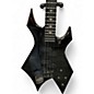 Used 2011 B.C. Rich WARLOCK BASS CUSTOM SHOP BLACK Electric Bass Guitar