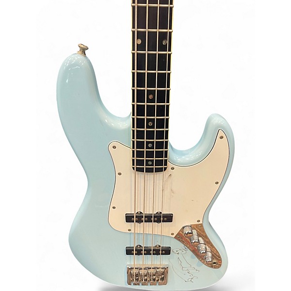 Used Bass Mods J BASS LIGHT BLUE Electric Bass Guitar