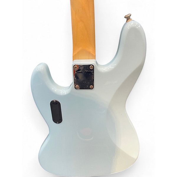 Used Bass Mods J BASS LIGHT BLUE Electric Bass Guitar
