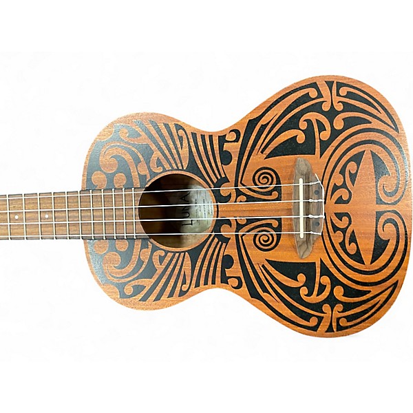 Used Luna Tribal Tenor Natural Ukulele