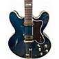 Used Epiphone Sheraton II Midnight Sapphire Hollow Body Electric Guitar