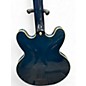 Used Epiphone Sheraton II Midnight Sapphire Hollow Body Electric Guitar
