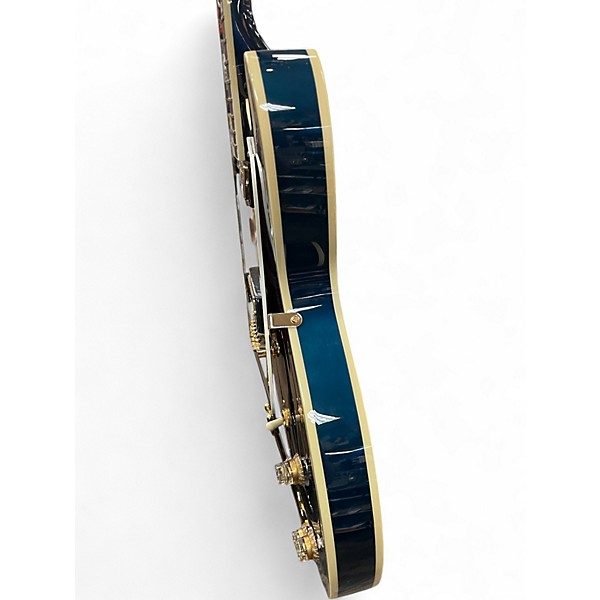 Used Epiphone Sheraton II Midnight Sapphire Hollow Body Electric Guitar