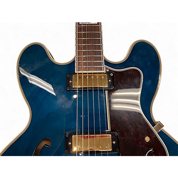 Used Epiphone Sheraton II Midnight Sapphire Hollow Body Electric Guitar