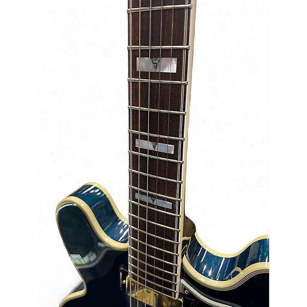 Used Epiphone Sheraton II Midnight Sapphire Hollow Body Electric Guitar