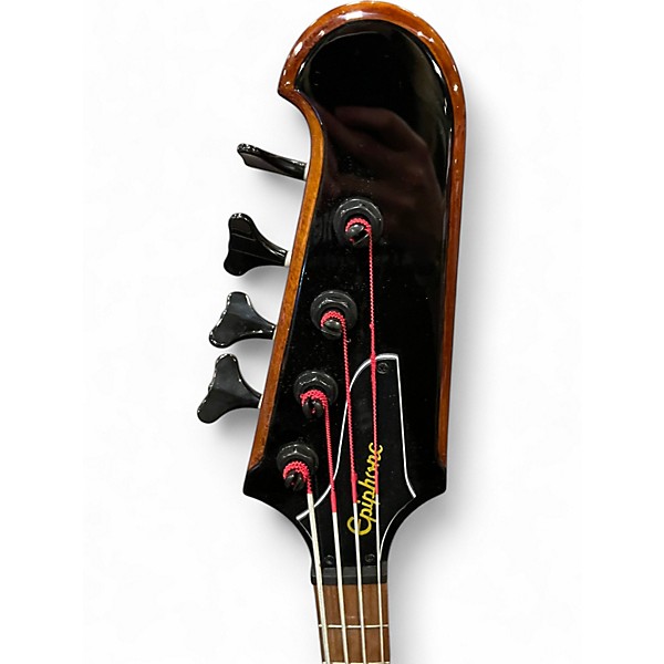 Used 2018 Epiphone Thunderbird IV Vintage Sunburst Electric Bass Guitar