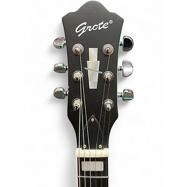Used Grote LP Style Seafoam Green Solid Body Electric Guitar