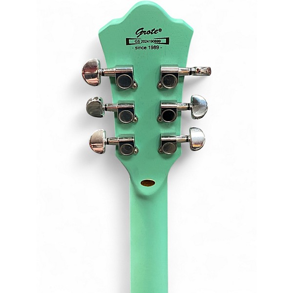 Used Grote LP Style Seafoam Green Solid Body Electric Guitar