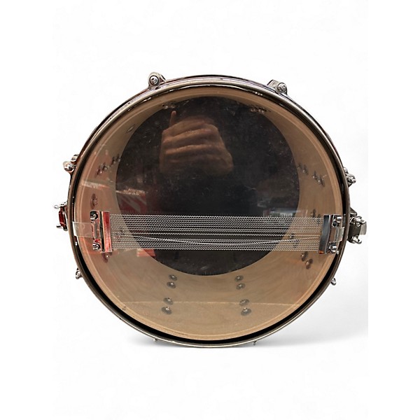 Used ddrum 13X7 Dominion Snare Blue Green Burst Drum