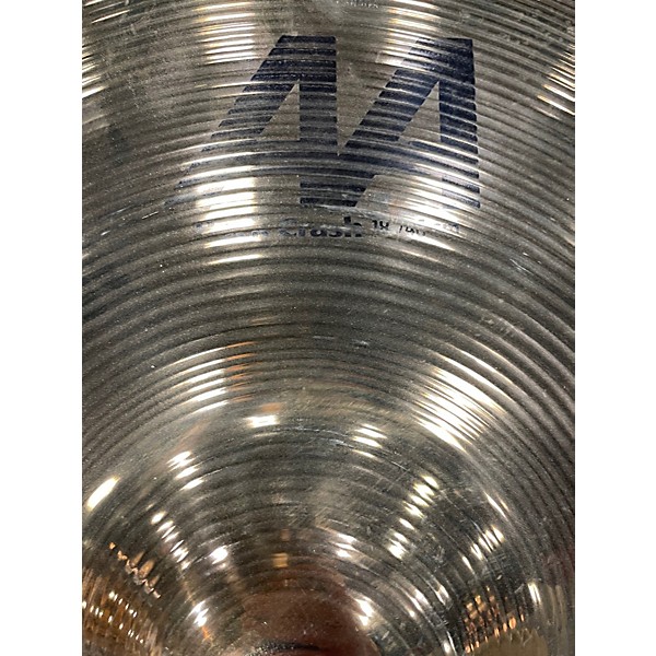 Used SABIAN 18in AA Rock Crash Brilliant Cymbal