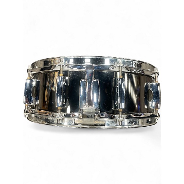 Used Pearl 5X14 Chad Smith Snare Black Chrome Drum