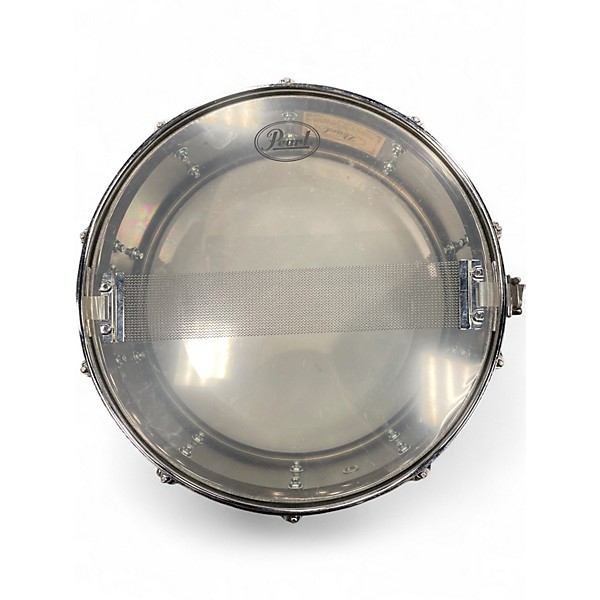 Used Pearl 5X14 Chad Smith Snare Black Chrome Drum