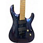 Used Aklot S BODY MULTI SCALE MYSTIC PURPLE Solid Body Electric Guitar