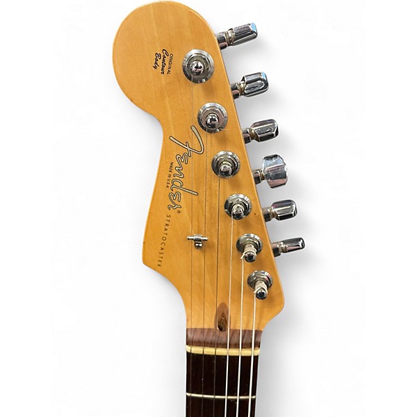 Used Fender American Standard Stratocaster Vintage White Solid Body Electric Guitar