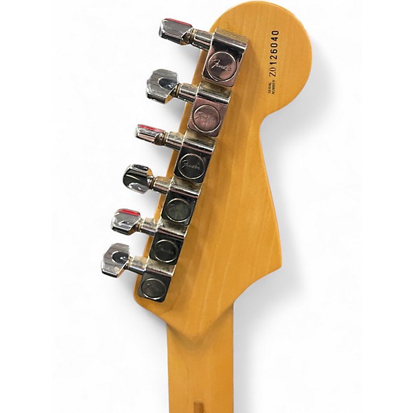 Used Fender American Standard Stratocaster Vintage White Solid Body Electric Guitar