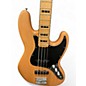 Used Squier Classic Vibe 70s Jazz Bass Natural Electric Bass Guitar