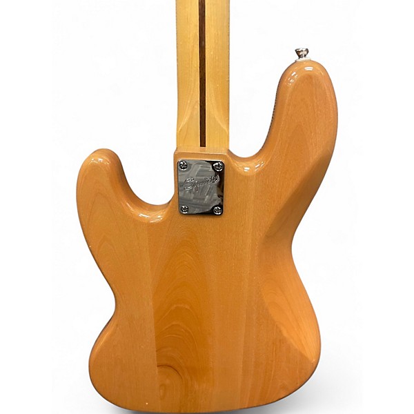 Used Squier Classic Vibe 70s Jazz Bass Natural Electric Bass Guitar