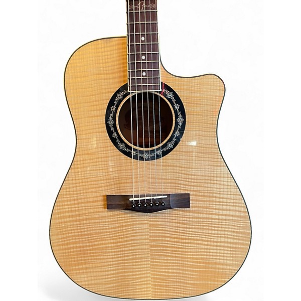 Used Fender T Bucket 400CE Natural Acoustic Electric Guitar