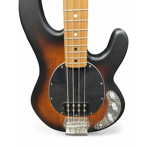 Used Sterling by Music Man Sub 4 Tobacco Burst Electric Bass Guitar