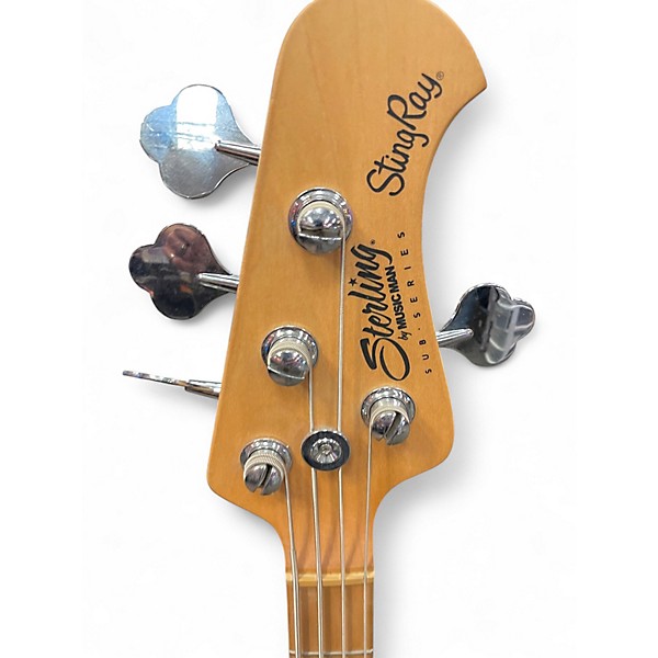 Used Sterling by Music Man Sub 4 Tobacco Burst Electric Bass Guitar
