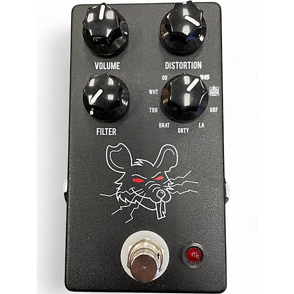 Used JHS Pedals PACKRAT DISTORTION/FUZZ Effect Pedal
