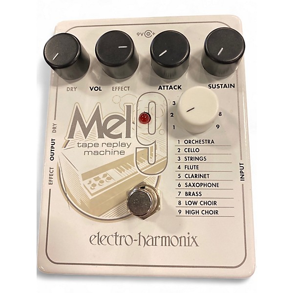 Used Electro-Harmonix MEL9 Tape Replay Machine Effect Pedal