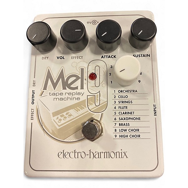 Used Electro-Harmonix MEL9 Tape Replay Machine Effect Pedal