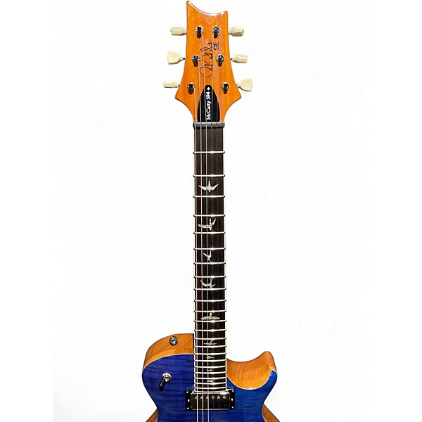 Used PRS SE Singlecut McCarty 594 Faded Blue Solid Body Electric Guitar