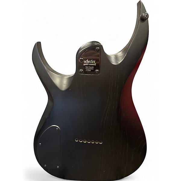 Used Schecter Guitar Research KM-7 MKIII KIETH MERROW TRANSPARENT BLACK BURST Solid Body Electric Guitar