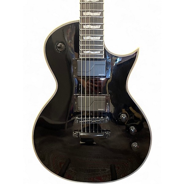 Used ESP LTD EC1000 Deluxe BLACK Solid Body Electric Guitar
