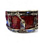 Used Zim-gar 5.5X14 Snare Red Pearl Drum