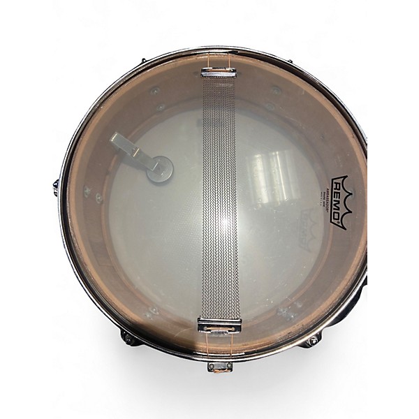 Used Zim-gar 5.5X14 Snare Red Pearl Drum