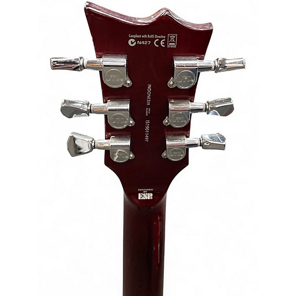 Used ESP LTD EC256FM Cherry Burst Solid Body Electric Guitar