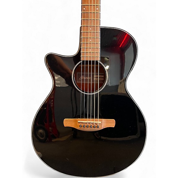 Used Ibanez Ibanez AEG50L-BKH Left-Handed BLACK Acoustic Guitar