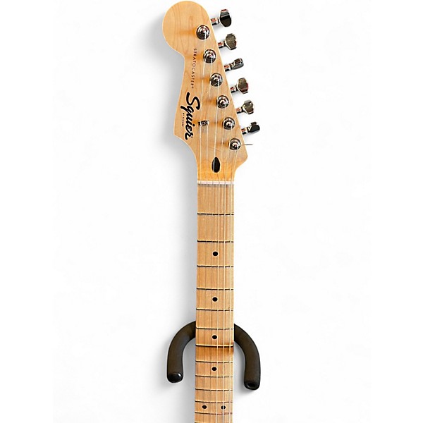 Used Squier Standard Stratocaster BLACK Solid Body Electric Guitar