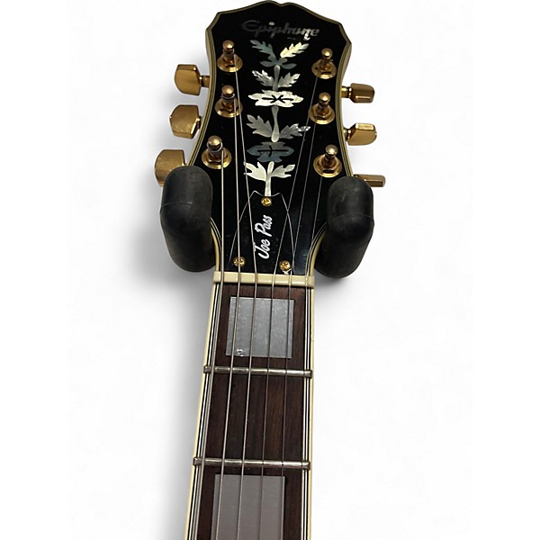 Used Epiphone JOE PASS Sunburst Hollow Body Electric Guitar