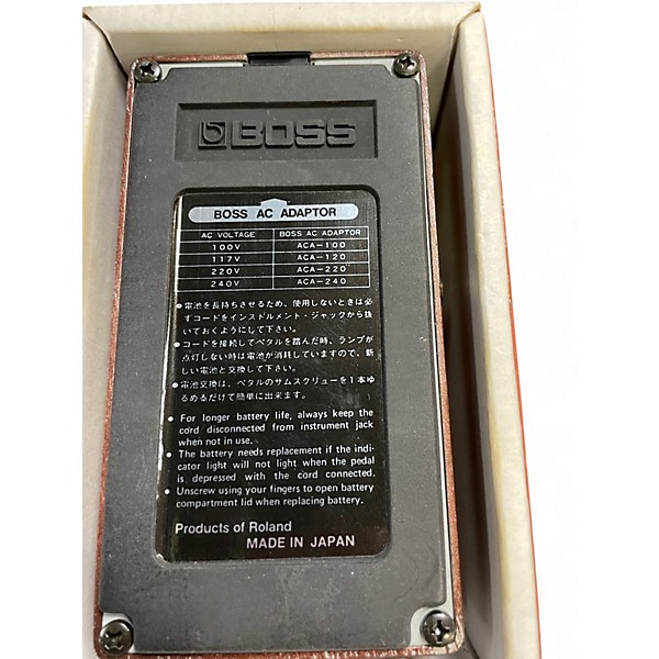 Used BOSS OC2 Octave  MIJ Effect Pedal