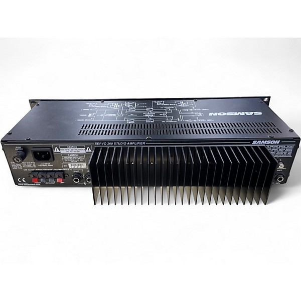 Used Samson Servo 260 Power Amp