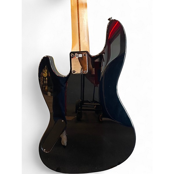 Used Fender Aerodyne Jazz Bass Black Electric Bass Guitar
