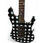Used Kramer NIGHT SWAN BLUE POKA DOT Solid Body Electric Guitar