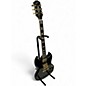 Used Epiphone SG CUSTOM Black and Gold Solid Body Electric Guitar
