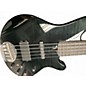 Used Lakland 55-02 DELUXE FLAME Skyline Series 5 String Trans Black Electric Bass Guitar
