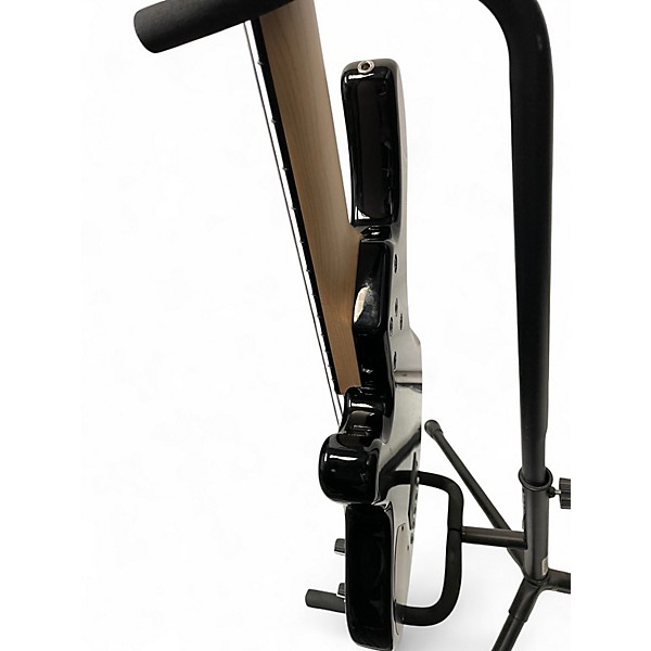 Used Lakland 55-02 DELUXE FLAME Skyline Series 5 String Trans Black Electric Bass Guitar