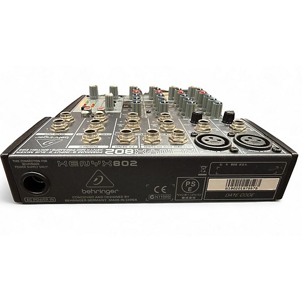 Used Behringer Xenyx 802 Unpowered Mixer