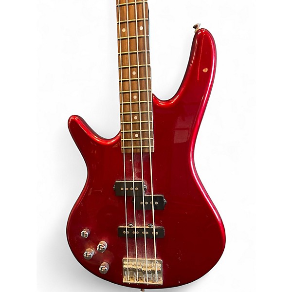 Used Ibanez GSR200L Red Electric Bass Guitar