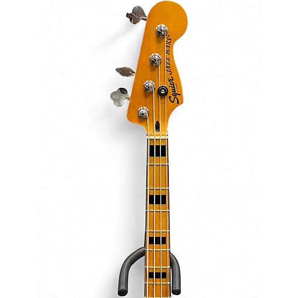 Used Squier Classic Vibe 70s Jazz Bass Natural Electric Bass Guitar