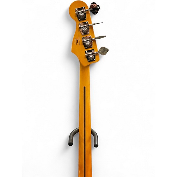 Used Squier Classic Vibe 70s Jazz Bass Natural Electric Bass Guitar