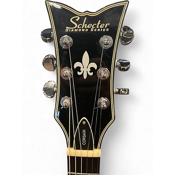 Used Schecter Guitar Research Corsair Walnut Hollow Body Electric Guitar